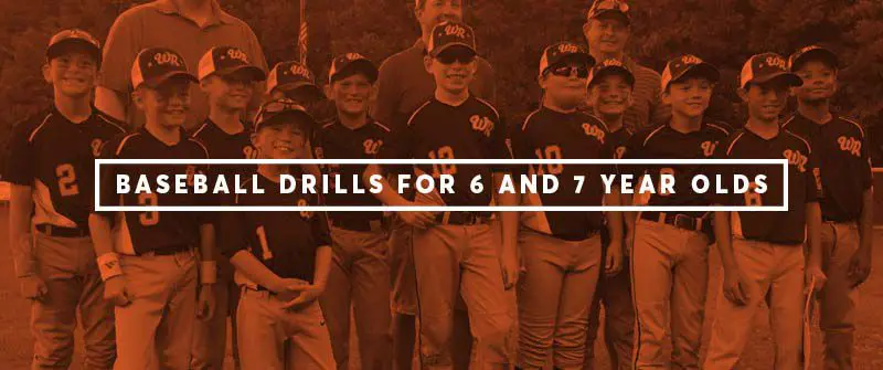 Baseball Drills for 6 and 7 Year Olds