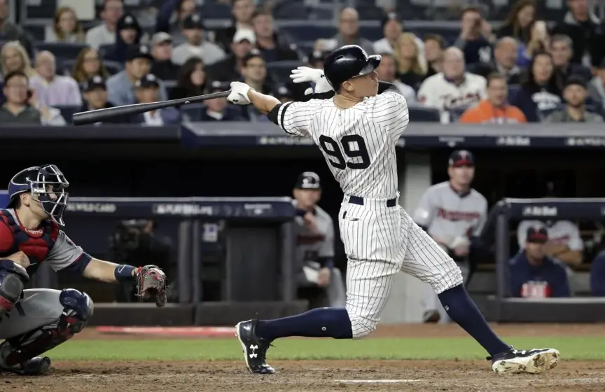 Aaron Judge - Full Turn at End of Swing