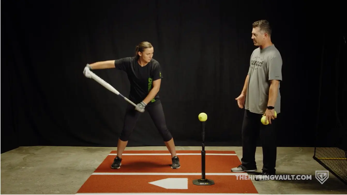 Rock the Baby Hitting Drill - Incorrect Movement 1