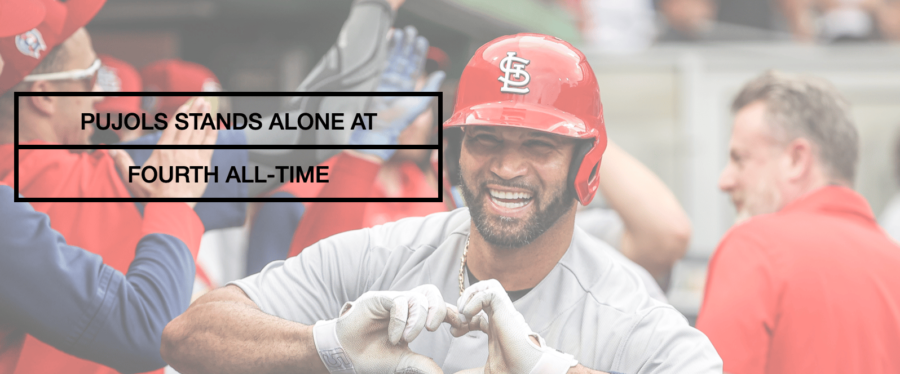 Albert Pujols Is 4th All-Time