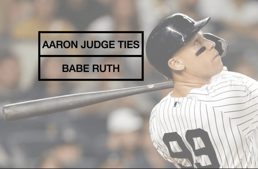 Aaron Judge Ties Babe Ruth!